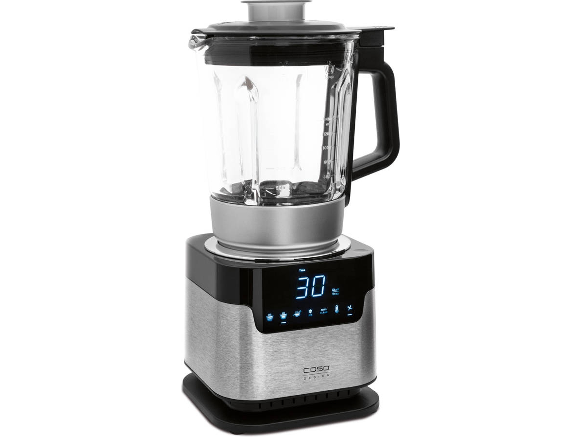 Batidora de Vaso CASO CB2200 (300 W - 0.7 L - Plateado)
