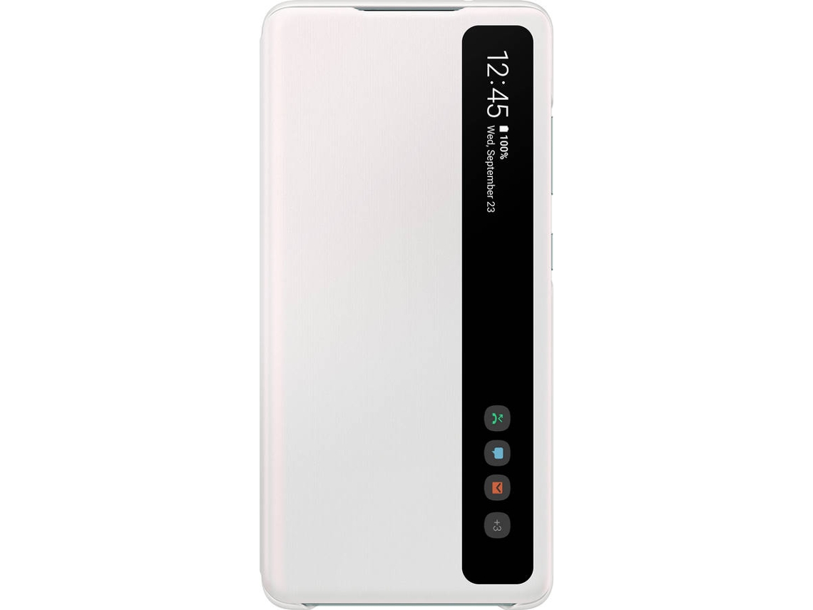 Funda Galaxy S20 FE SAMSUNG Clear View Blanco