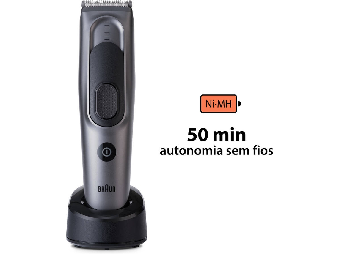 Maquinilla de Afeitar BRAUN HC7390 Autonomia 50 min Bateria Worten Canarias