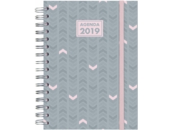 Agenda FINOCAM Espiga E10 2018/2019 (21.5 x 15.5 x 2.6 cm - Vista: Diária)