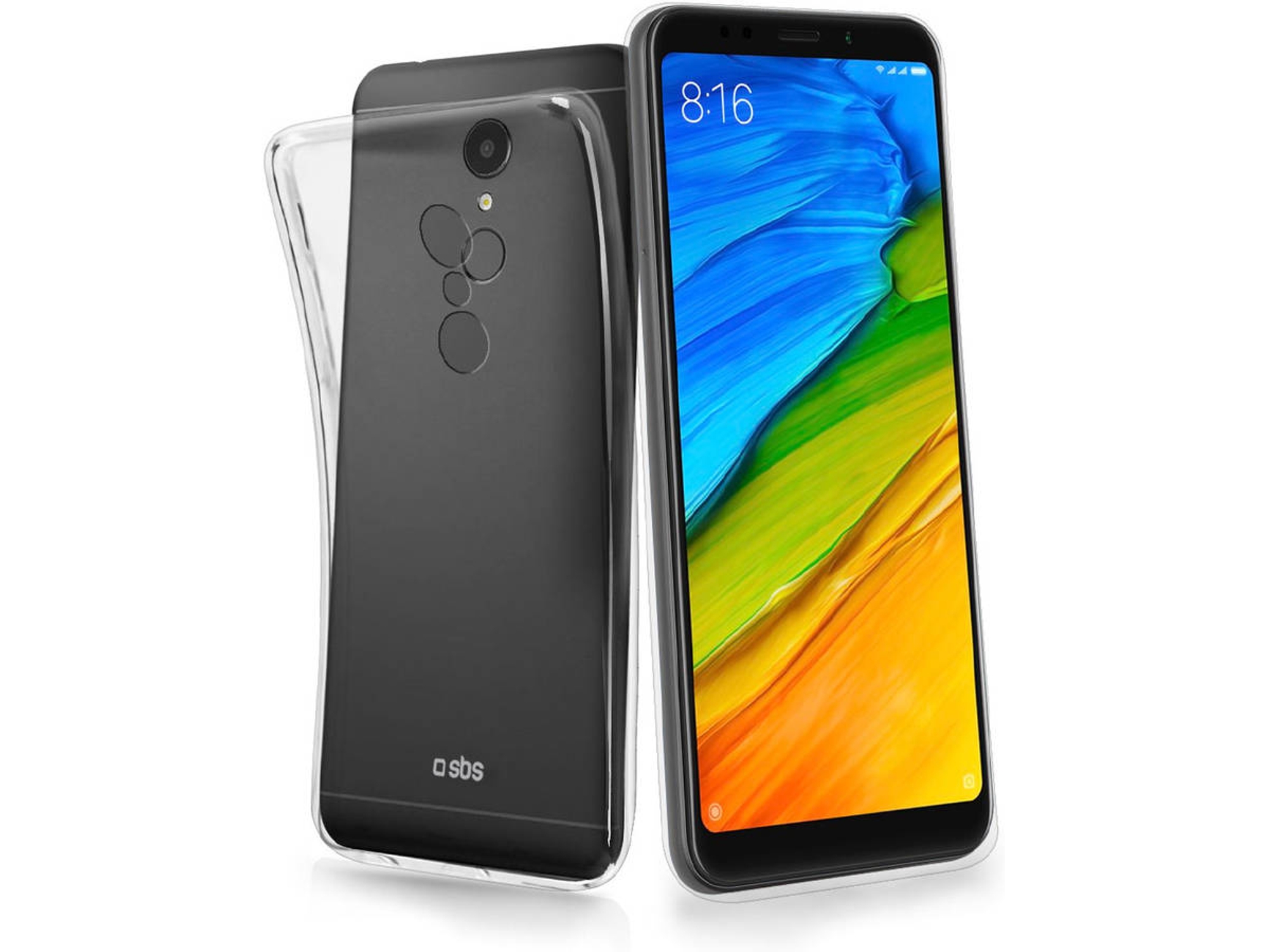 Carcasa Xiaomi Redmi 5 SBS Skinny Transparente