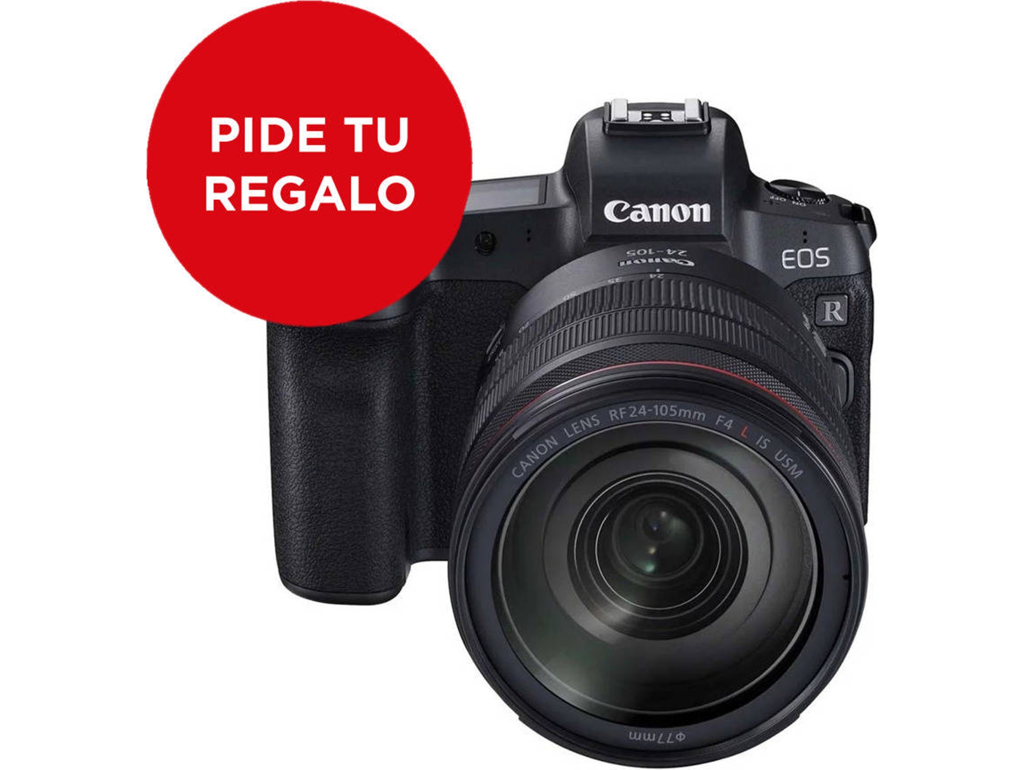 Cámara Mirrorless CANON EOS R + RF24-105MM + Adaptador (30.3 MP - Sensor: Full-Frame - ISO: 100 a 12 800)