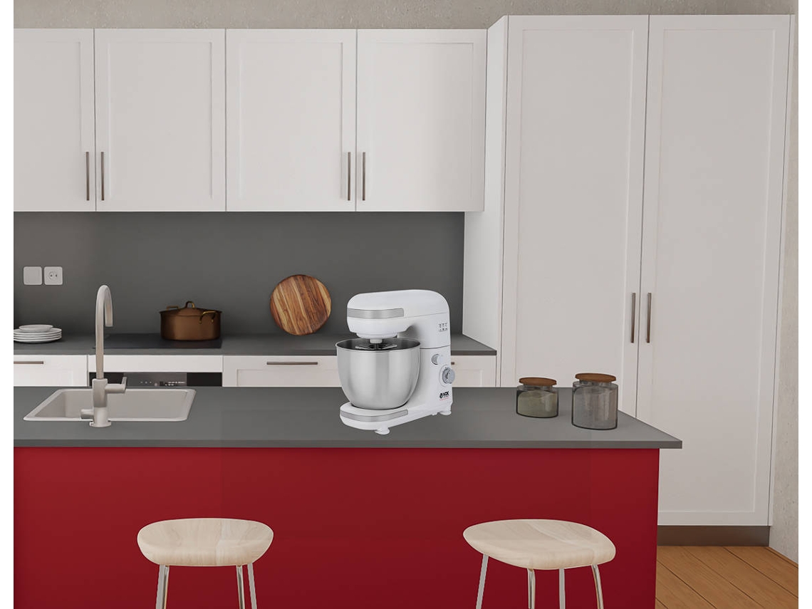 Batidora con Taza VOX KR9702 (600 W - Taza 5 L - Blanco)