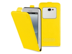 Funda SBS Flip universal hasta 4'' amarillo