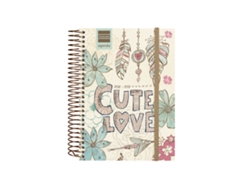 Agenda FINOCAM Secundaria Cute 2018/2019 (16.4 x 13 x 1.8 cm - Vista: Diária)