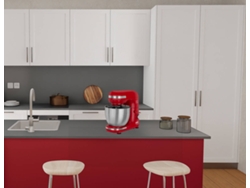 Batidora Amasadora con Bol VOX KR9703 (600 W - Bol 5 L - Rojo)