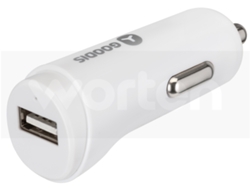 Cargador de coche GOODIS 5V-2.4A Blanco