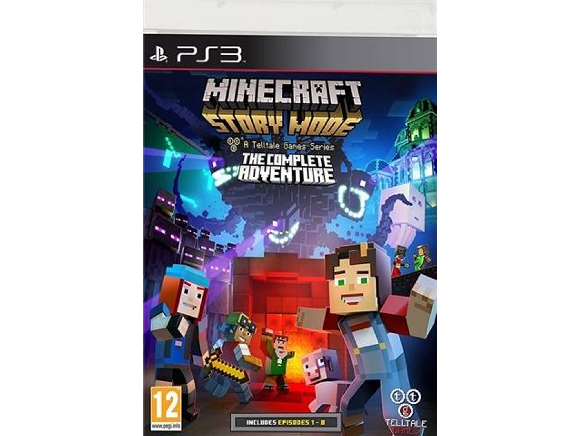 Juego PS3 Minecraft Story Mode Complete Adventure