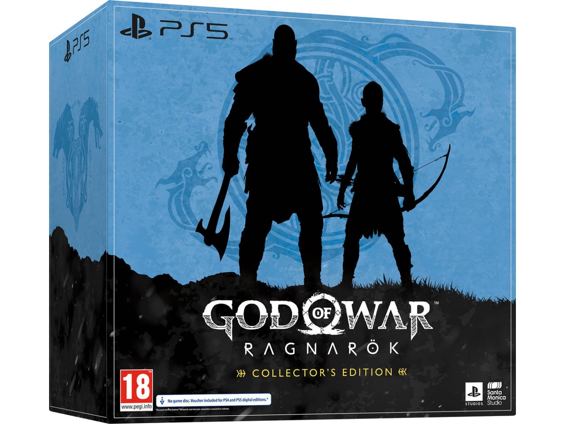 Juego PS5 God of War Ragnarök (Código de Descarga en Caja - Collector's Edition)