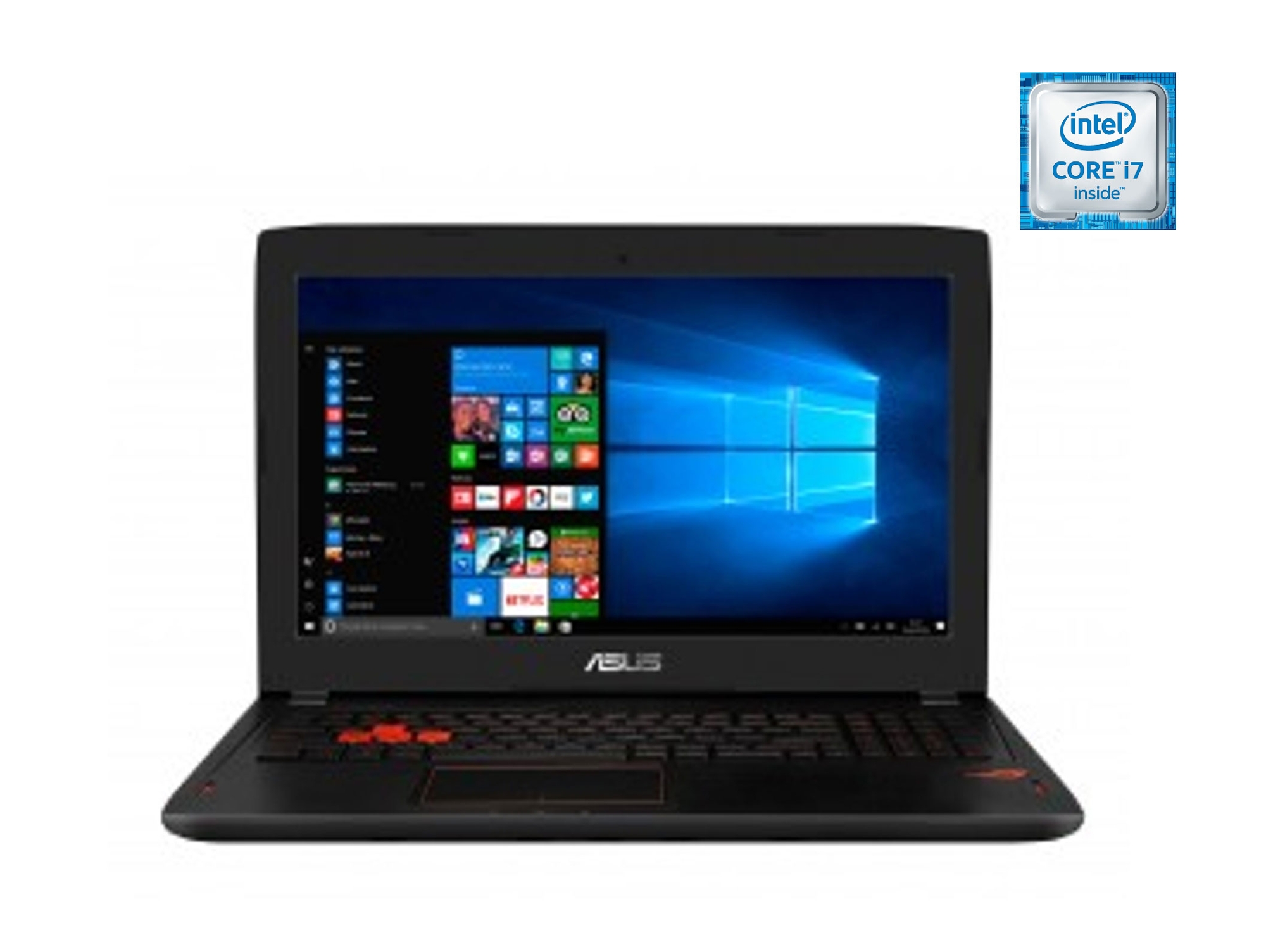 Portátil Gaming ASUS GL502-313 (Intel Core i7-7700HQ - NVIDIA GeForce GTX 1070 - RAM: 8 GB - 1 TB HDD + 128 GB SSD - 15.6'')