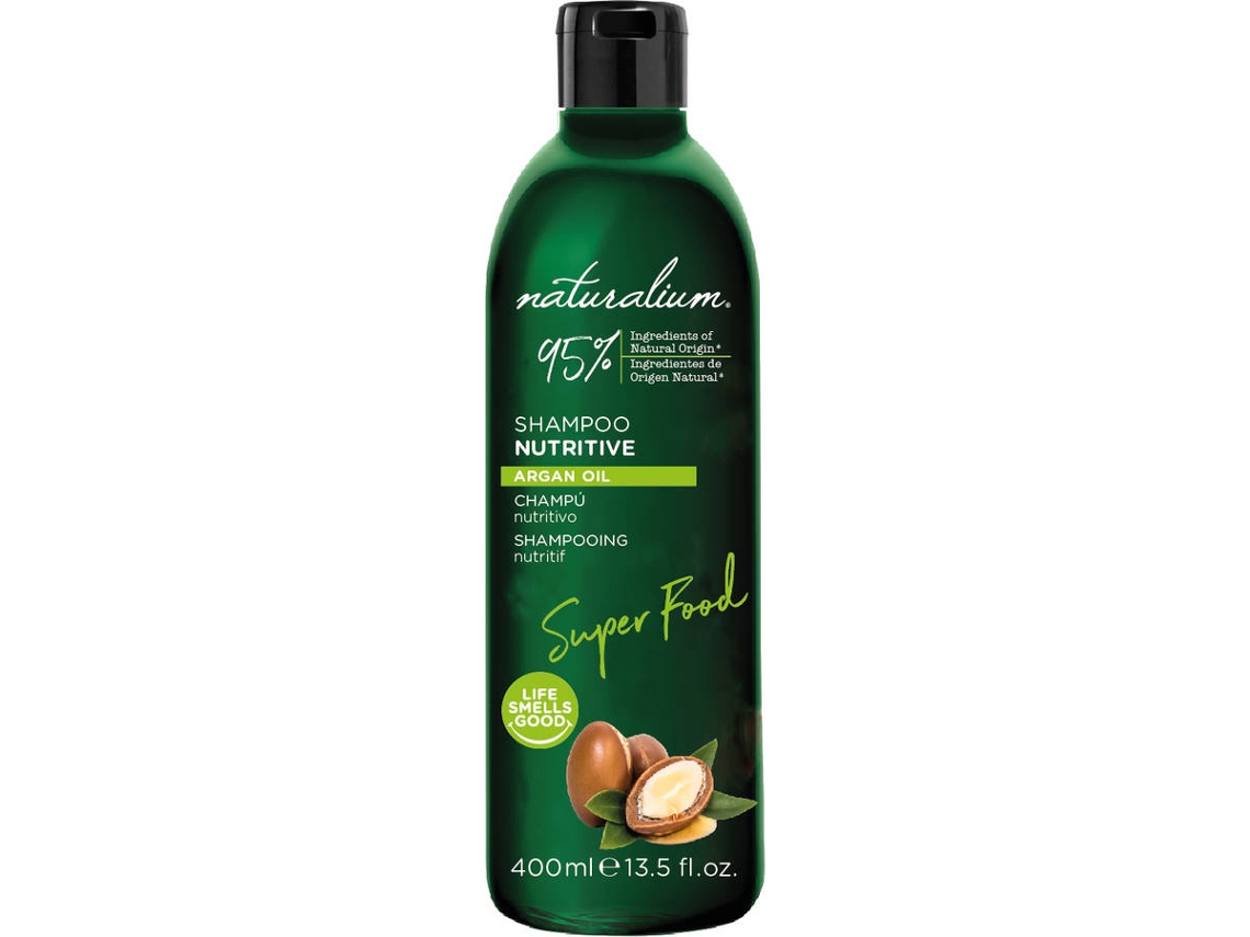 Champú NATURALIUM Super Food Aceite de Argán (400 ml)