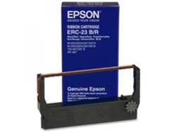 Cinta Impresora EPSON C43S015362 Negro y Rojo