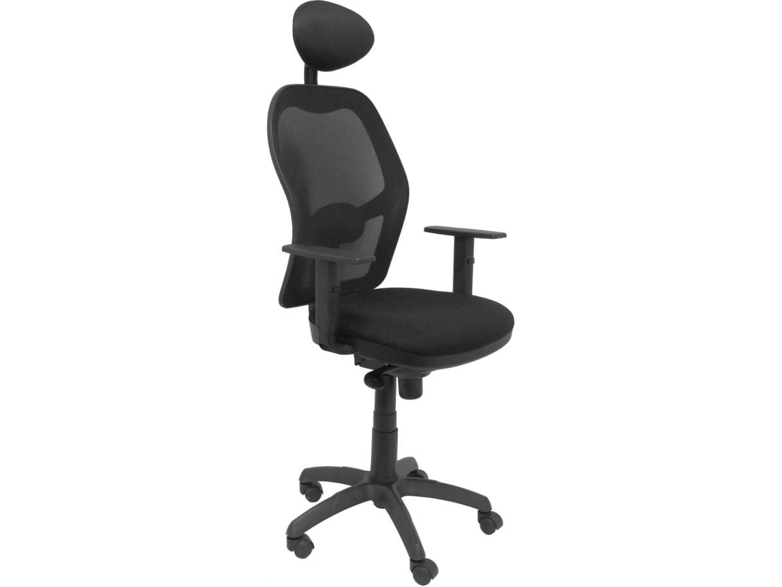 Silla Operativa PYC Jorquera  Negro (Brazos Ajustables - Malla)