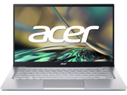 Portátil ACER NU-SF314-512-74QN (14'' - Intel Evo Core i7-1260P - RAM: 16 GB - 1 TB SSD - Intel Iris Xe Graphics)