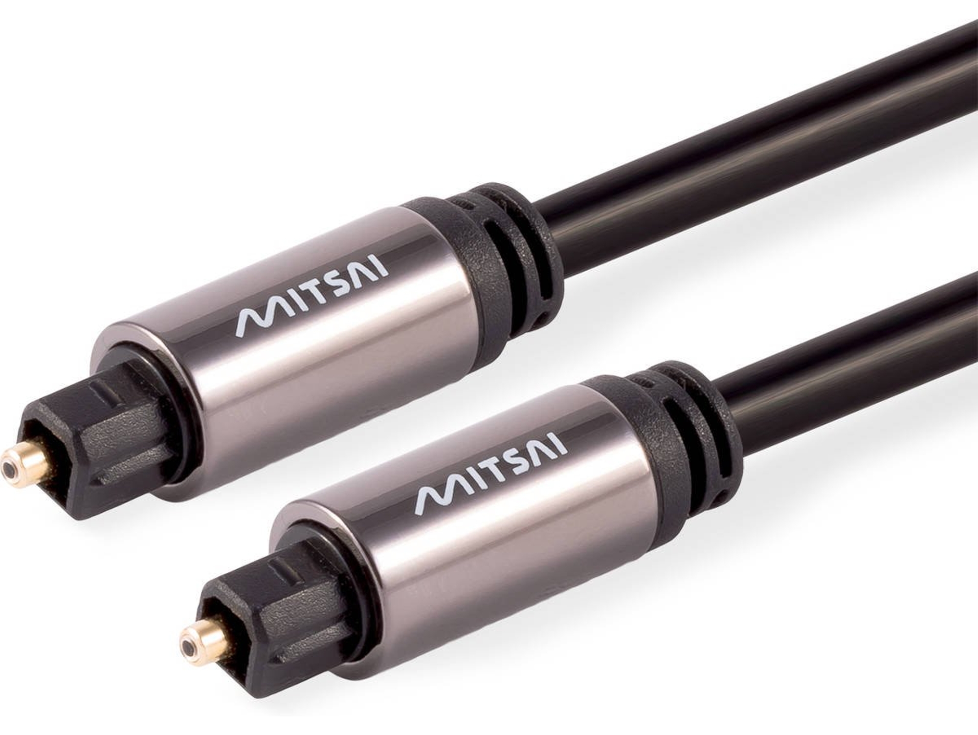 Cable Audio Óptico MITSAI Toslink (Macho-Macho) Gold 1,5M