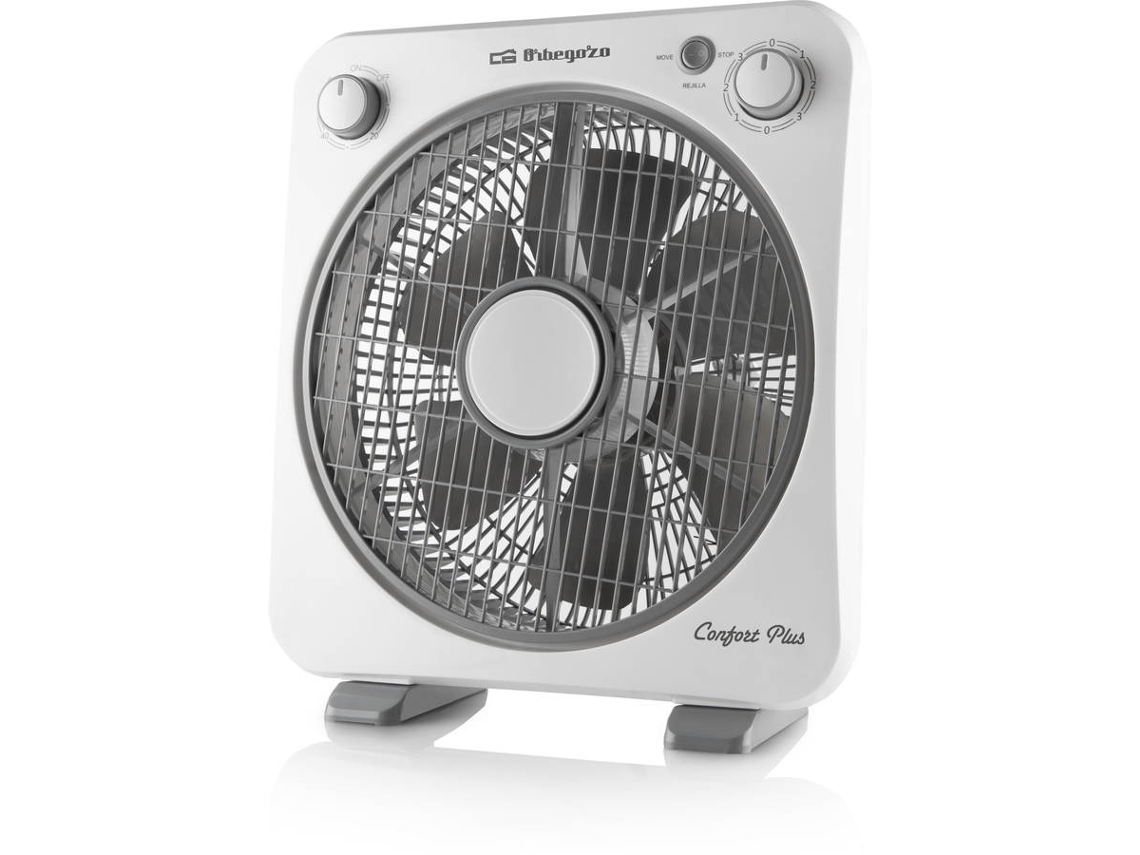 Vetilador de Suelo ORBEGOZO BF 0138 (3 velocidades - 40 W - Diámetro 37 cm)
