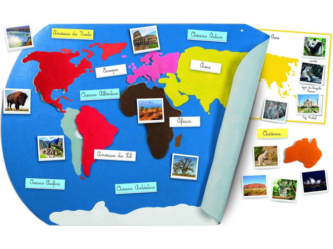 Juguete Educativo CLEMENTONI Montessori - El Mundo