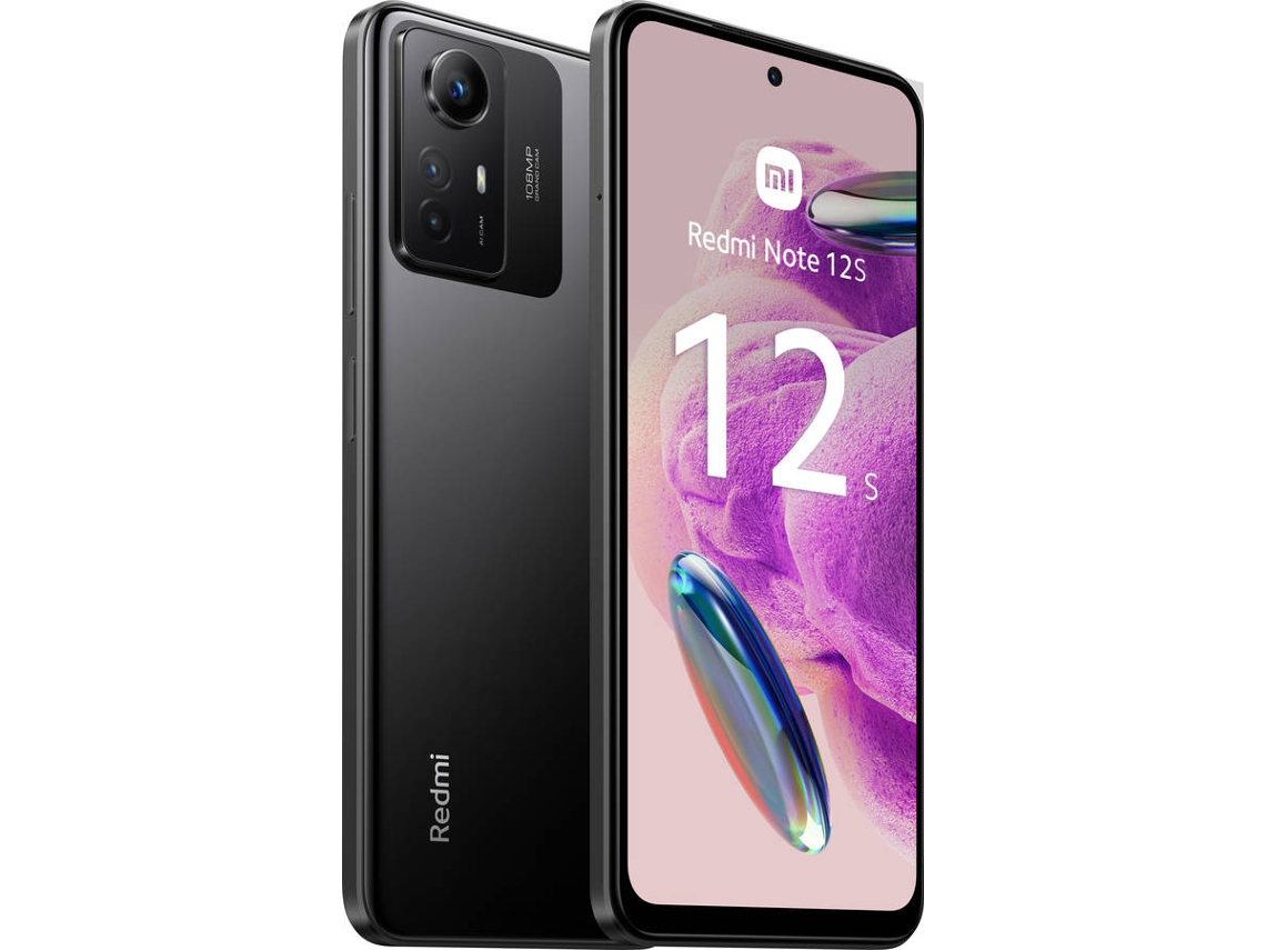 Smartphone XIAOMI Redmi Note 12S (6.43'' - 8GB - 256 GB - Negro