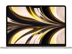 MacBook Air APPLE Luz de las Estrellas (13'' - Apple M2 8-Core - RAM: 16 GB - 256 GB - GPU 8-Core)