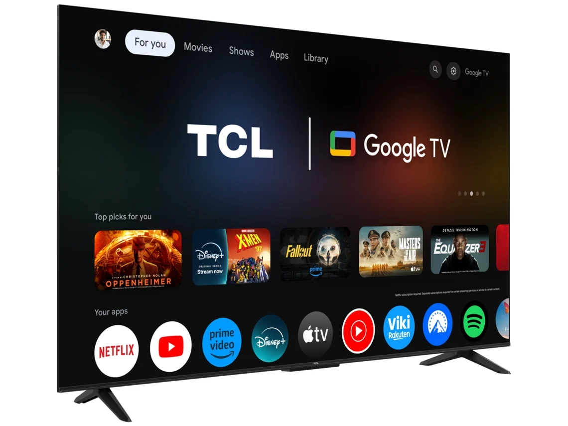 TV TCL 55P61K (LED - 55'' - 140 cm - 4K Ultra HD - Smart TV