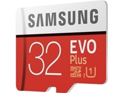 Tarjeta de Memoria Micro SDHC 32 GB - SAMSUNG Evo plus + Adaptador SD