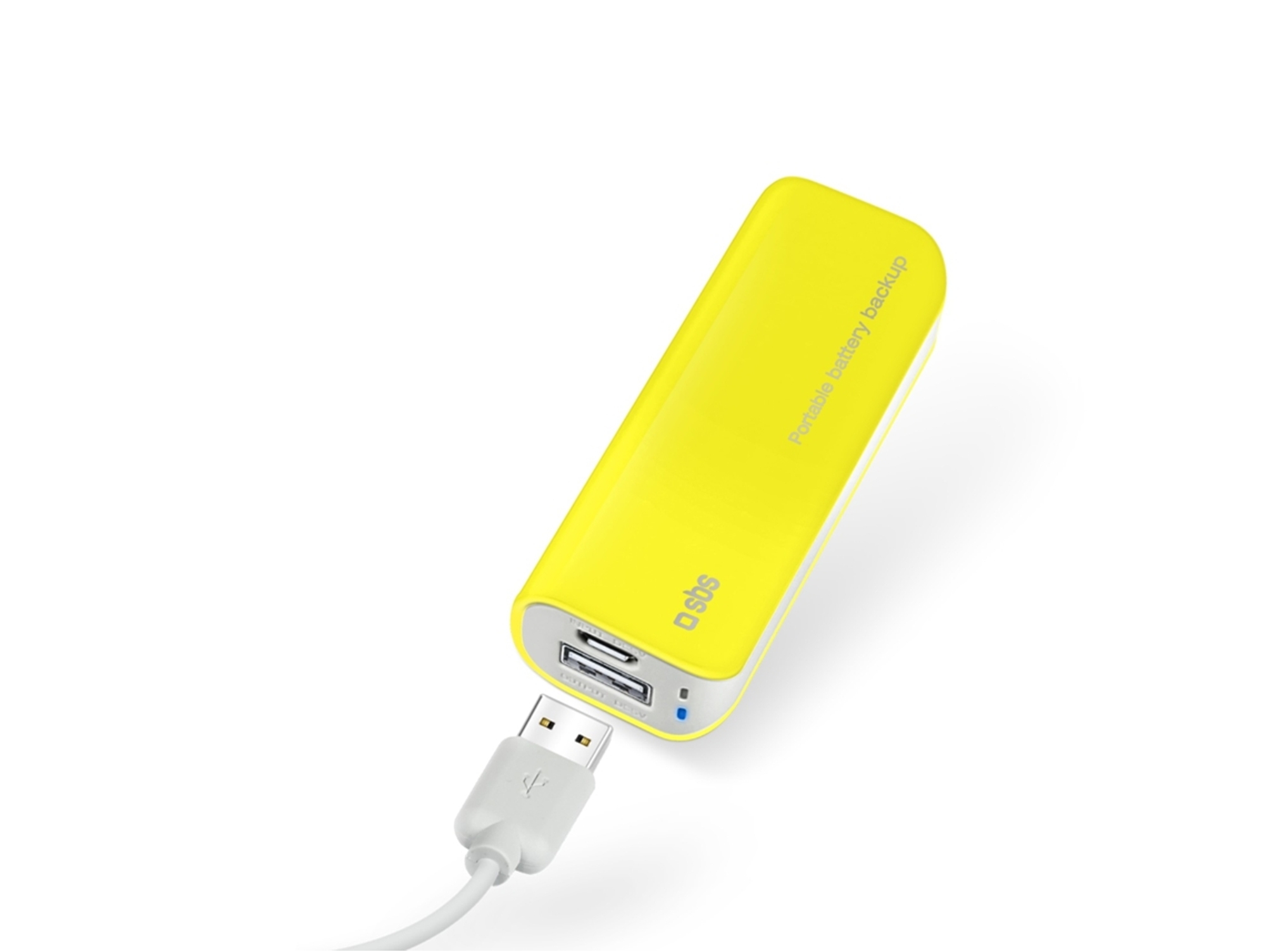Power Bank SBS 2200 mAh Amarillo