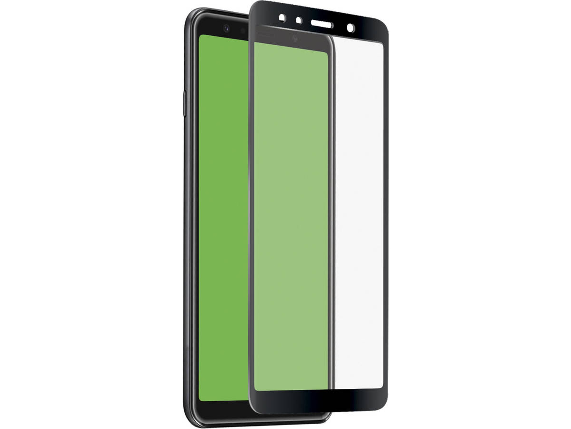 Protector de cristal templado SBS Full Glue Samsung Galaxy A9 2018 negro