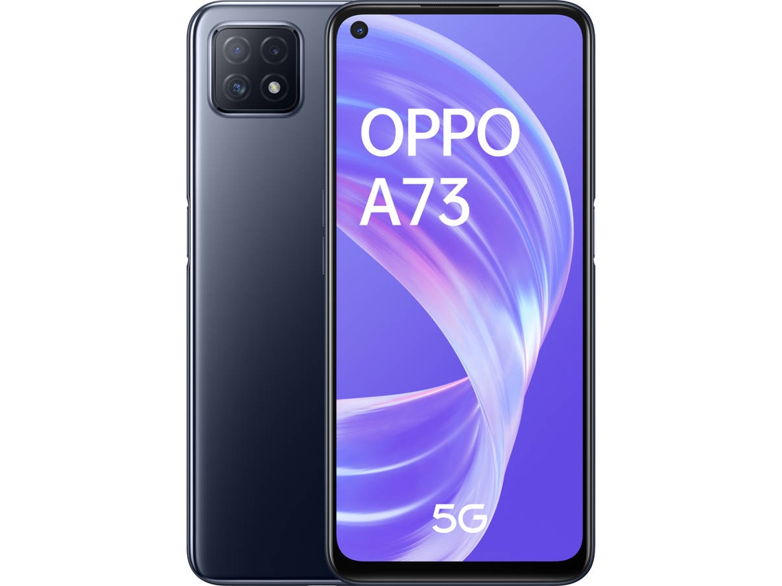 Smartphone OPPO A73 5G (6.5'' - 8 GB - 128 GB - Negro)