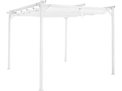 Pérgola DKD HOME DECOR 290 x 290 x 230 cm Acero