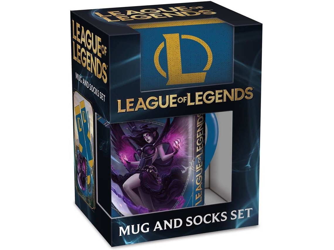 Kit de taza y calcetines LEAGUE OF LEGENDS (325 ml - calcetines de algodón)