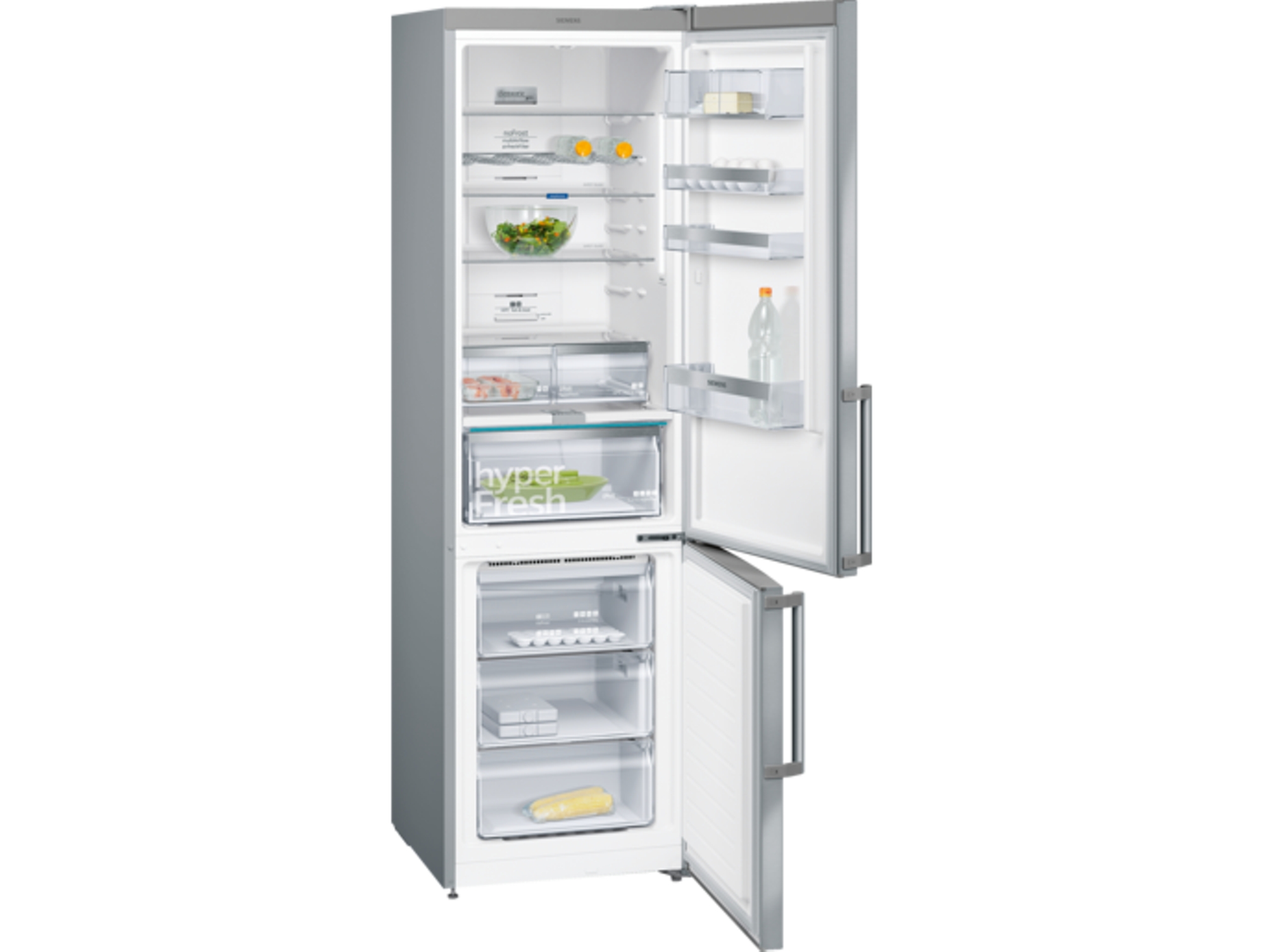 Frigorífico Combi SIEMENS KG39NAI4R (No Frost - 203 cm - 366 L - Inox)