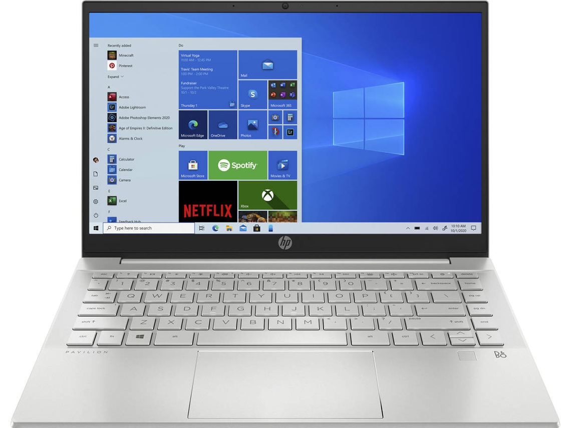 Portátil HP Pavilion 14-ec0004ns (14'' - AMD Ryzen 7 5700U - RAM: 16 GB - 1 TB SSD - AMD Radeon Graphics)