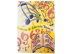 Cuaderno Musica A4 Grapado 20F
