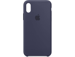Carcasa APPLE Silicona midnight iPhone X azul