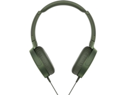 Auriculares con Cable SONY MDR-XB550AP (On Ear - Micrófono - Verde)