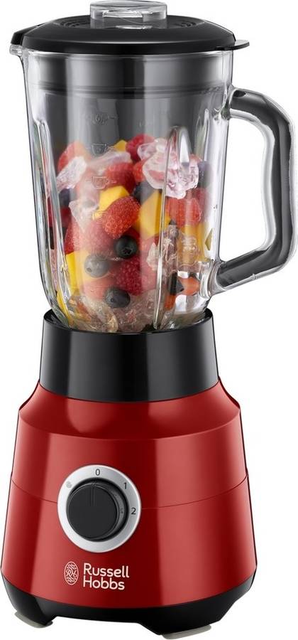 Batidora de Vaso RUSSELL HOBBS Desire 24720-56 (650 W - 1.5 L - Rojo)