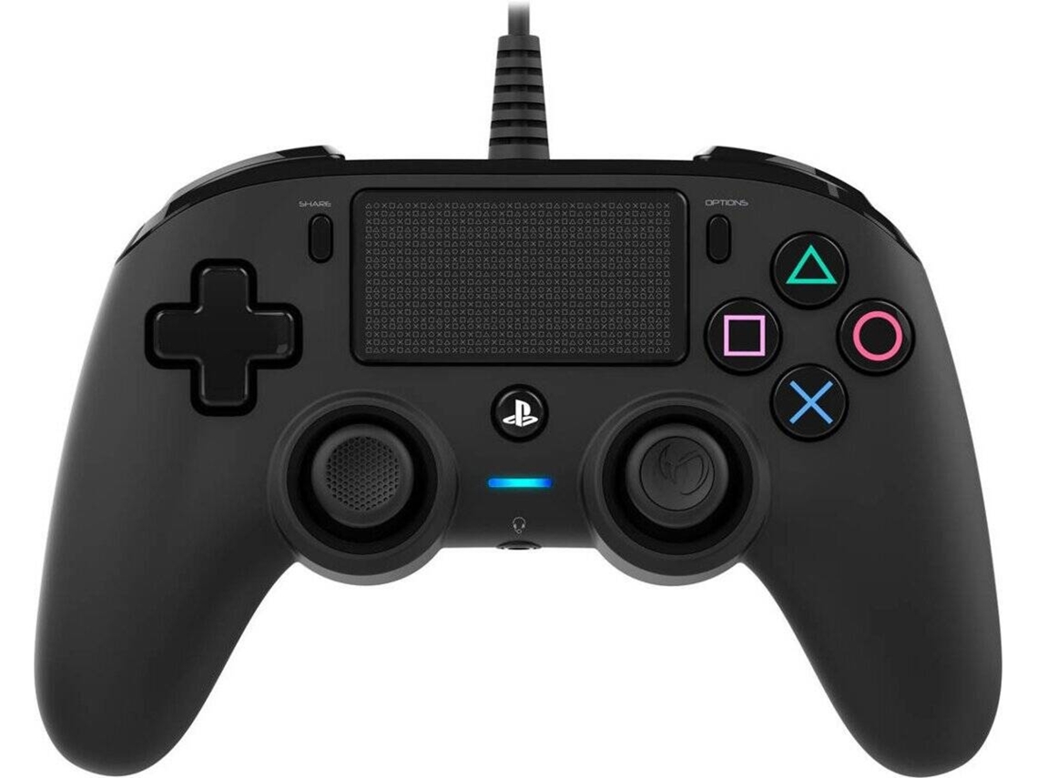 Mando BIGBEN PS4 Nacon Compact con cable (Negro)