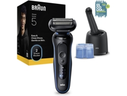 Máquina de Afeitar BRAUN Series 5 52-B7000CC (Autonomía 60 min - Recargable)