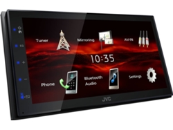 Autoradio Multifunción JVC - 2DIN KW-M180 (Bluetooth - 6,8'W - VGA)
