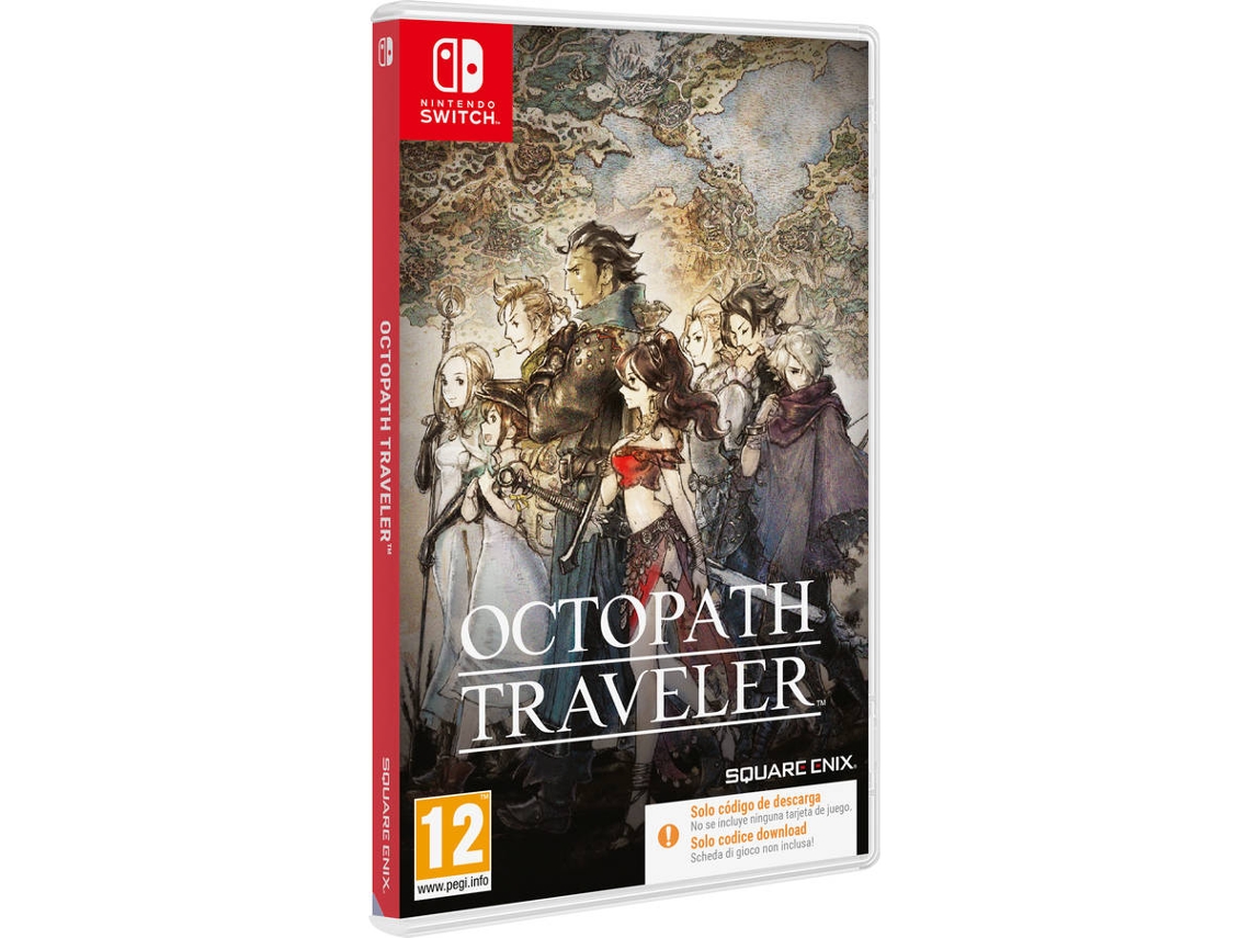 Juego Nintendo Switch Octopath Traveler (Código de Descarga en la Caja)