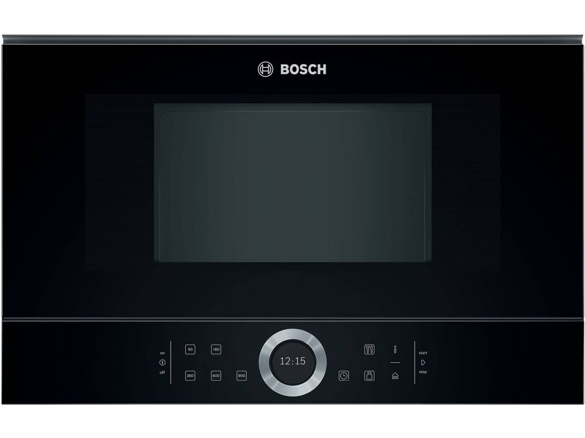 Microondas Integrable BOSCH BFL634GB1 (21 L - Sin grill - Negro)
