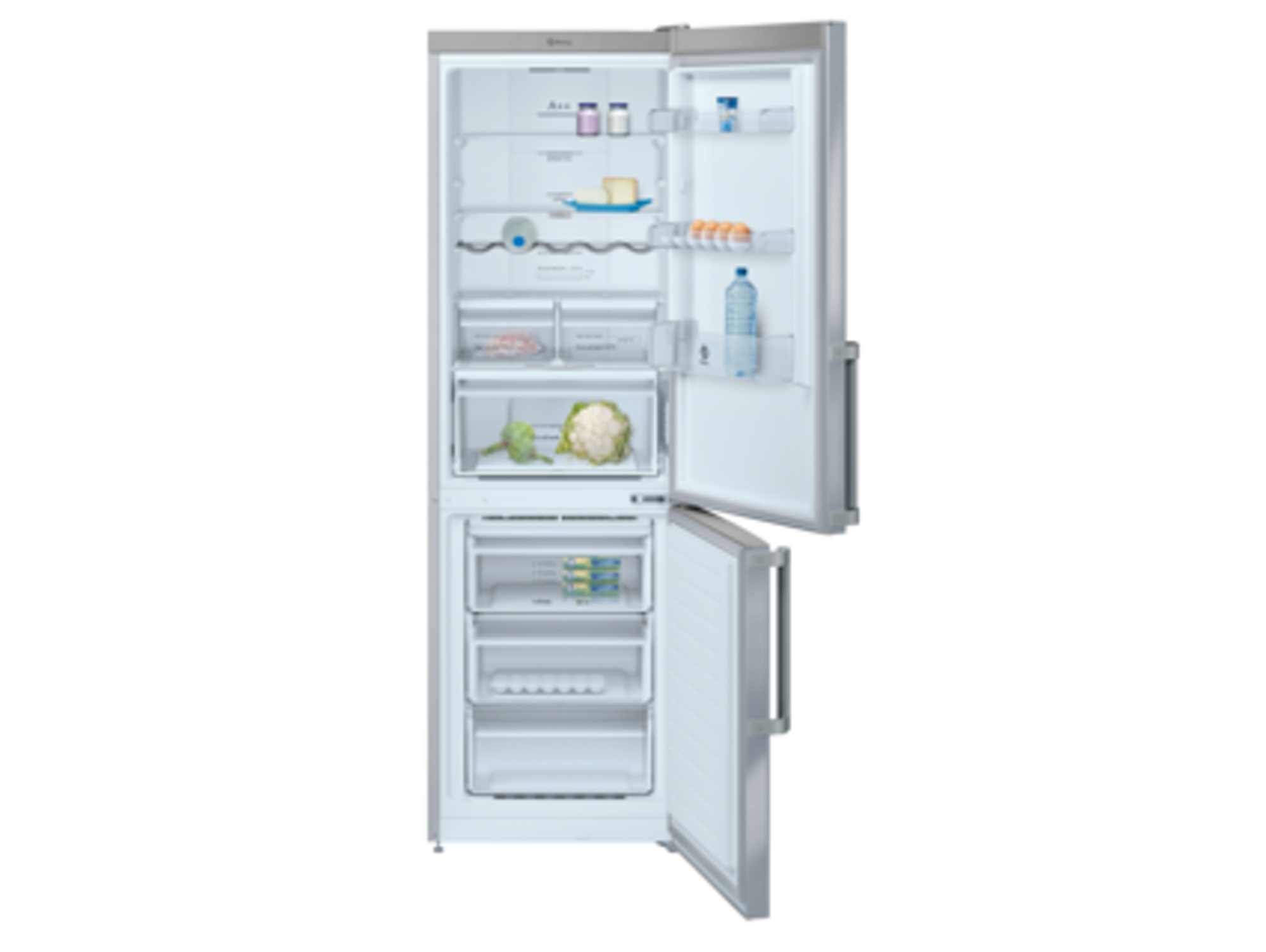 Frigorífico Combi BALAY 3KF6655ME (No Frost - 186 cm - 324 L - Inox)