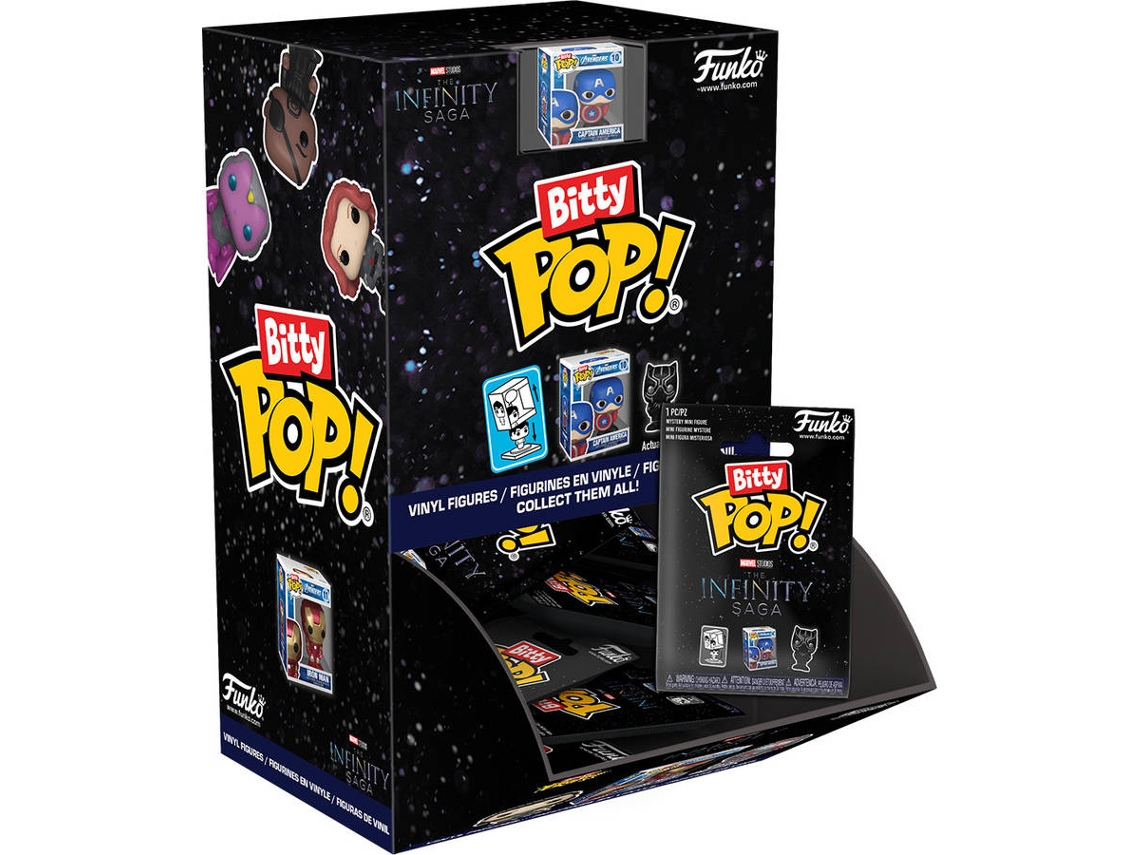 Figura FUNKO Bitty Pop! Singles: Marvel - Envío aleatorio (Posible Chase)