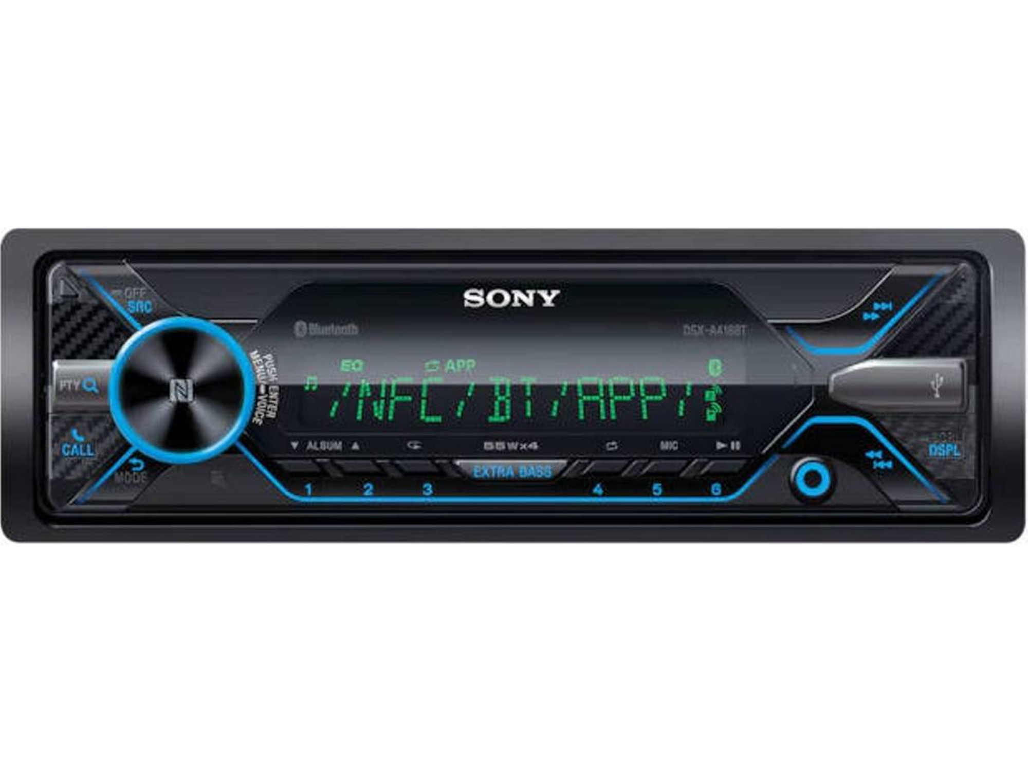 Autorradio SONY DSXA416BT Negro