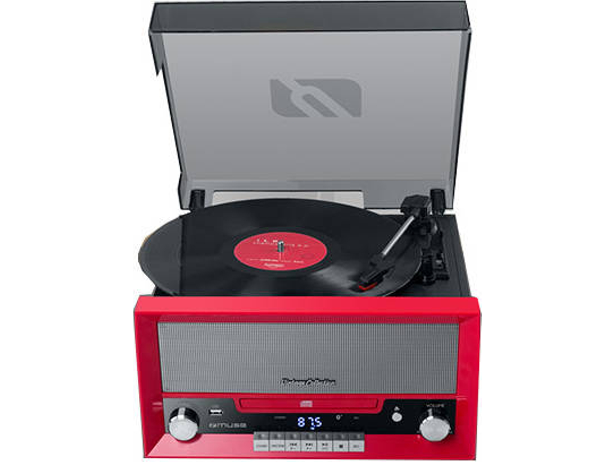 Tocadiscos MUSE MT-110RD Bluetooth rojo