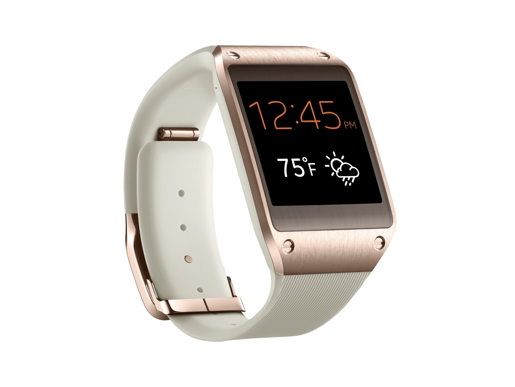 Smartwatch SAMSUNG Galaxy Gear Blanco y Dorado