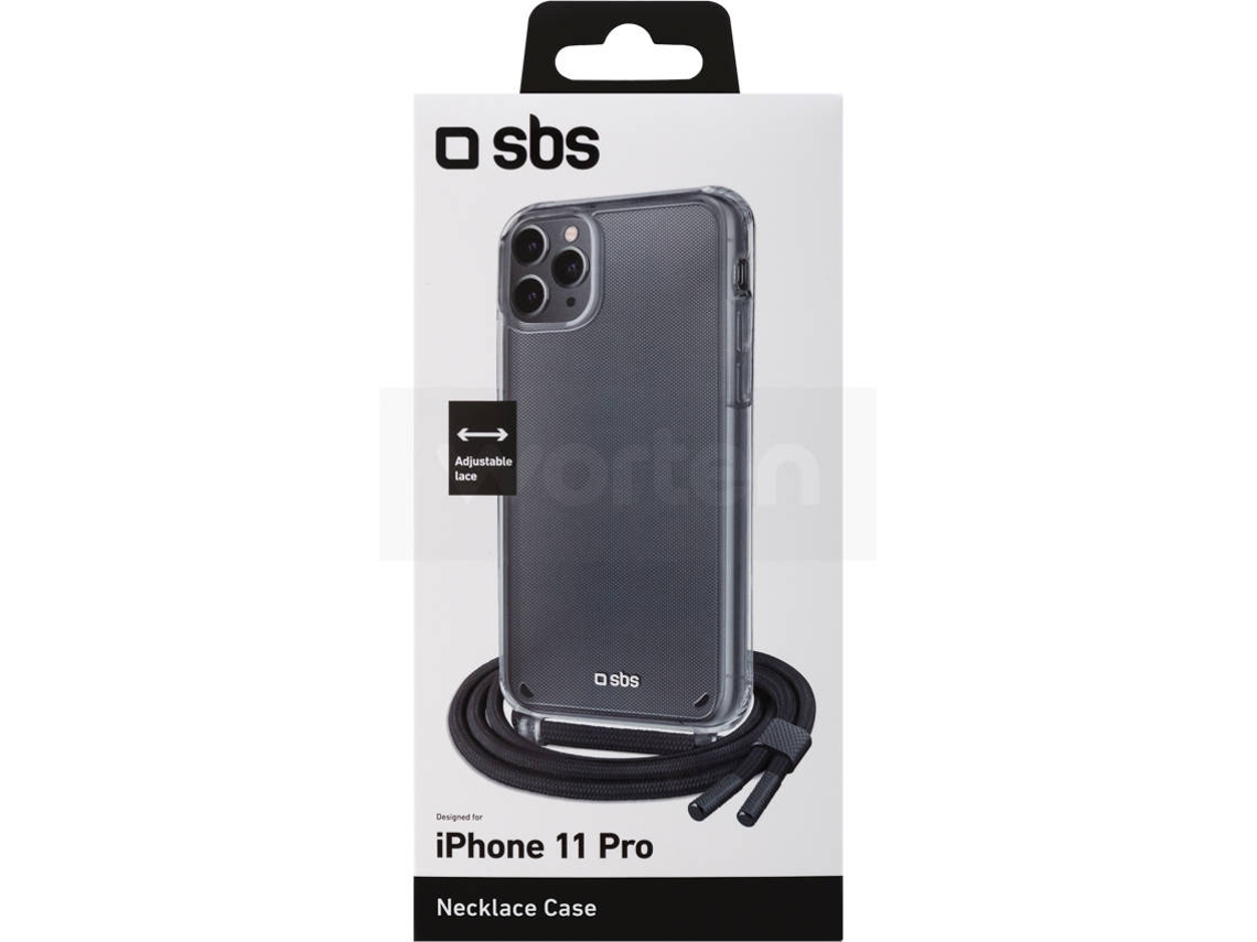 Funda para iPhone 11 Pro SBS Cordón Negro