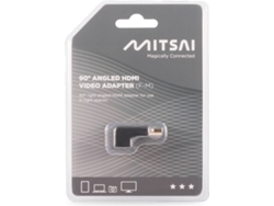 Adaptador Vídeo MITSAI HDMI 90º (Macho-Hembra) — HDMI (F-M)