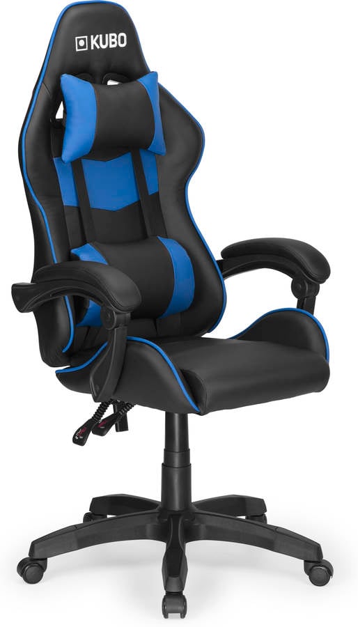 Silla Gaming KUBO Azul (Hasta 130 kg - Elevador a Gás Clase 3)