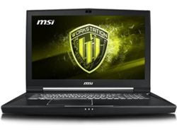 Portátil WorkStation MSI WT75 9SK-098ES - 9S7-17A512-098 (17.3'' - Intel Core i7-9700K - RAM: 64 GB - 1 TB SSD - NVIDIA Quadro P3200)